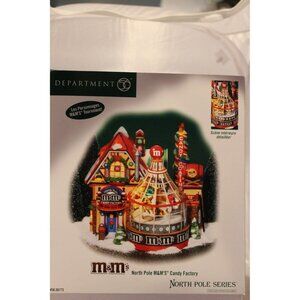 Dept 56 North Pole Village - M&M's Candy Factory